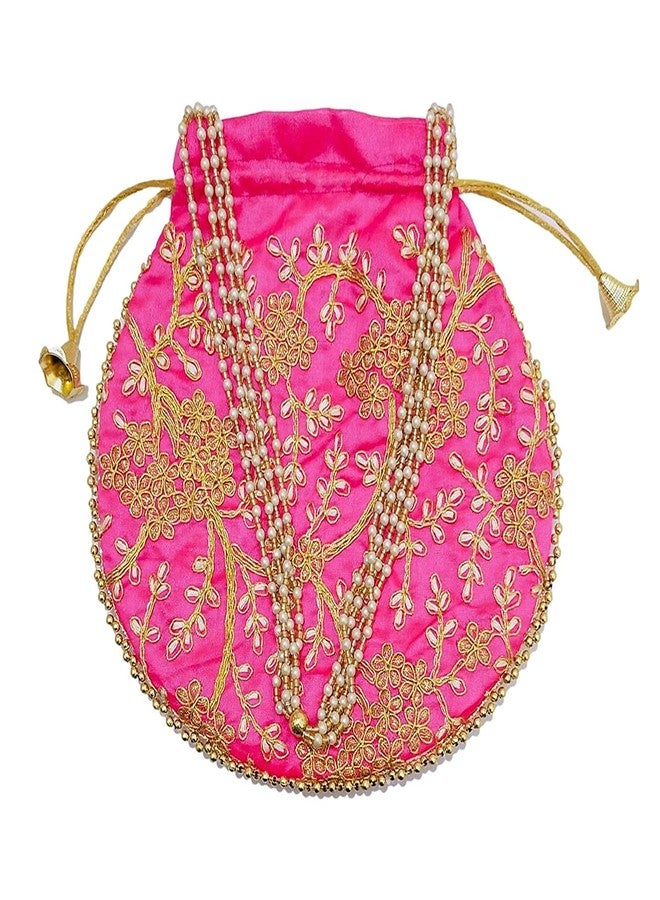 athizay (Pack of 2 Potli Rani and Maroon Matka potli bags || - Image 2